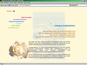 screenshot von www.bodyflow.net