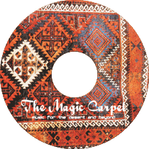 cd-etikett the magic carpet